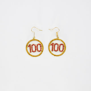 Phi Delta Kappa 100 Bling Earrings Earrings Phi Delta Kappa   