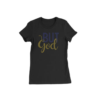 "But God" Blue & Gold T-Shirt T-Shirts Diva Starr   