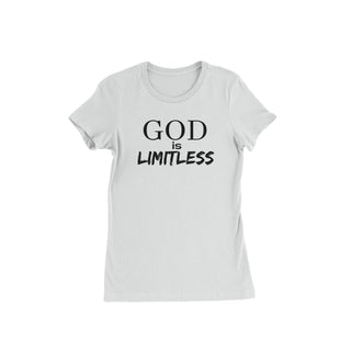 God Is Limitless White T-Shirt T-Shirts Diva Starr   