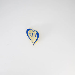 Sigma Gamma Rho Small Heart Pin Pins Sigma Gamma Rho   