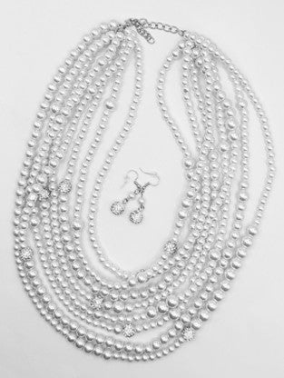 The "Peggy" Necklace Set Necklaces Sigma Gamma Rho Default Title  