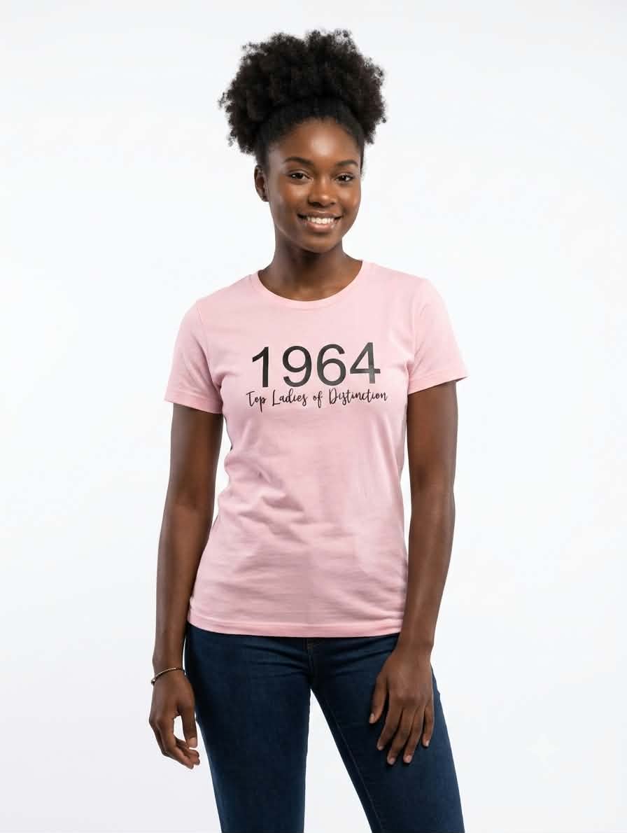 1964 Top Lady Pink Tee Unisex - Diva Starr Boutique