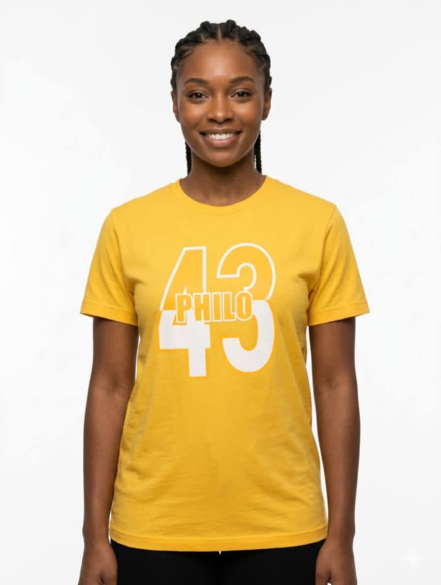 Philo 43 Tee Gold Unisex