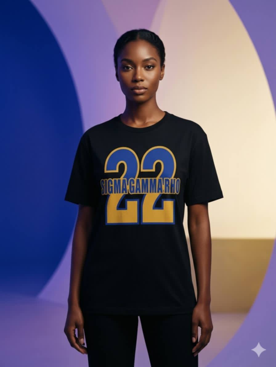 SGR 22 Tee Black Unisex