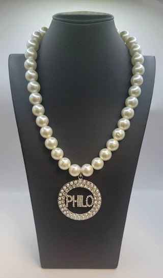 Philo Pearl & Bling Necklace Necklace Philo   