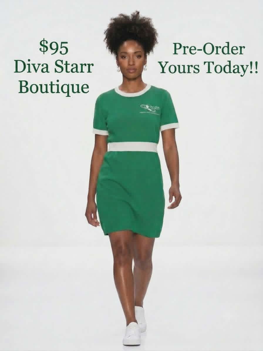 The Links Green Dress Pre-Order (Ship August 20, 2026)