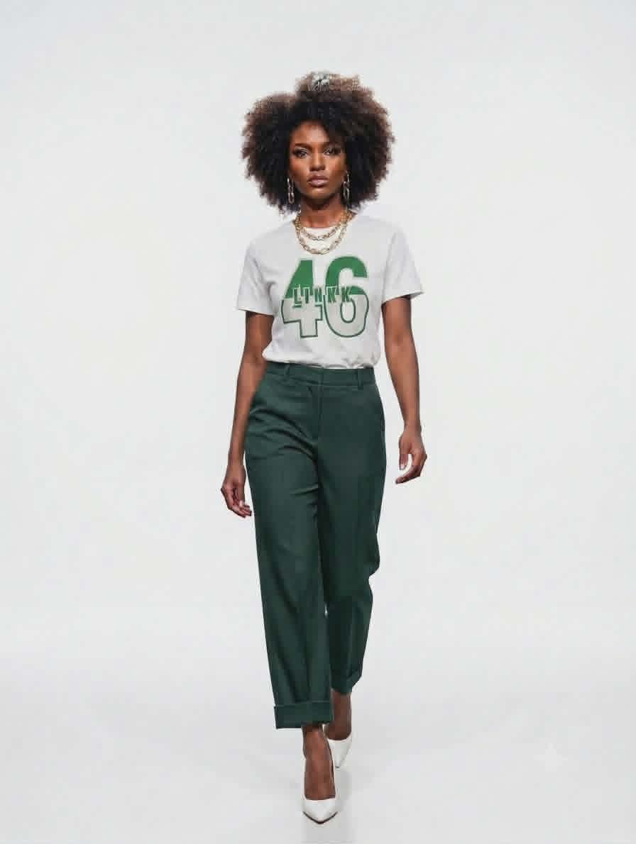 The Links 46 Tee White