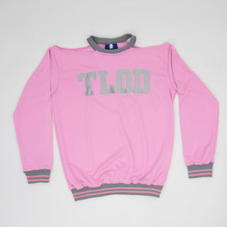 Pink TLOD Cold Shoulder Shirt Jerseys Top Ladies Of Distinction   