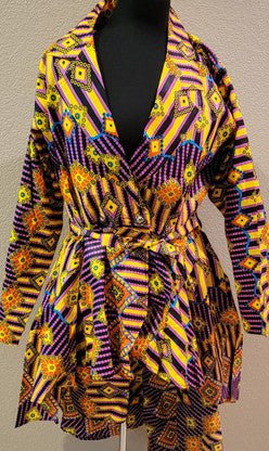 African Hi - Lo Top Multi - Diva Starr Boutique