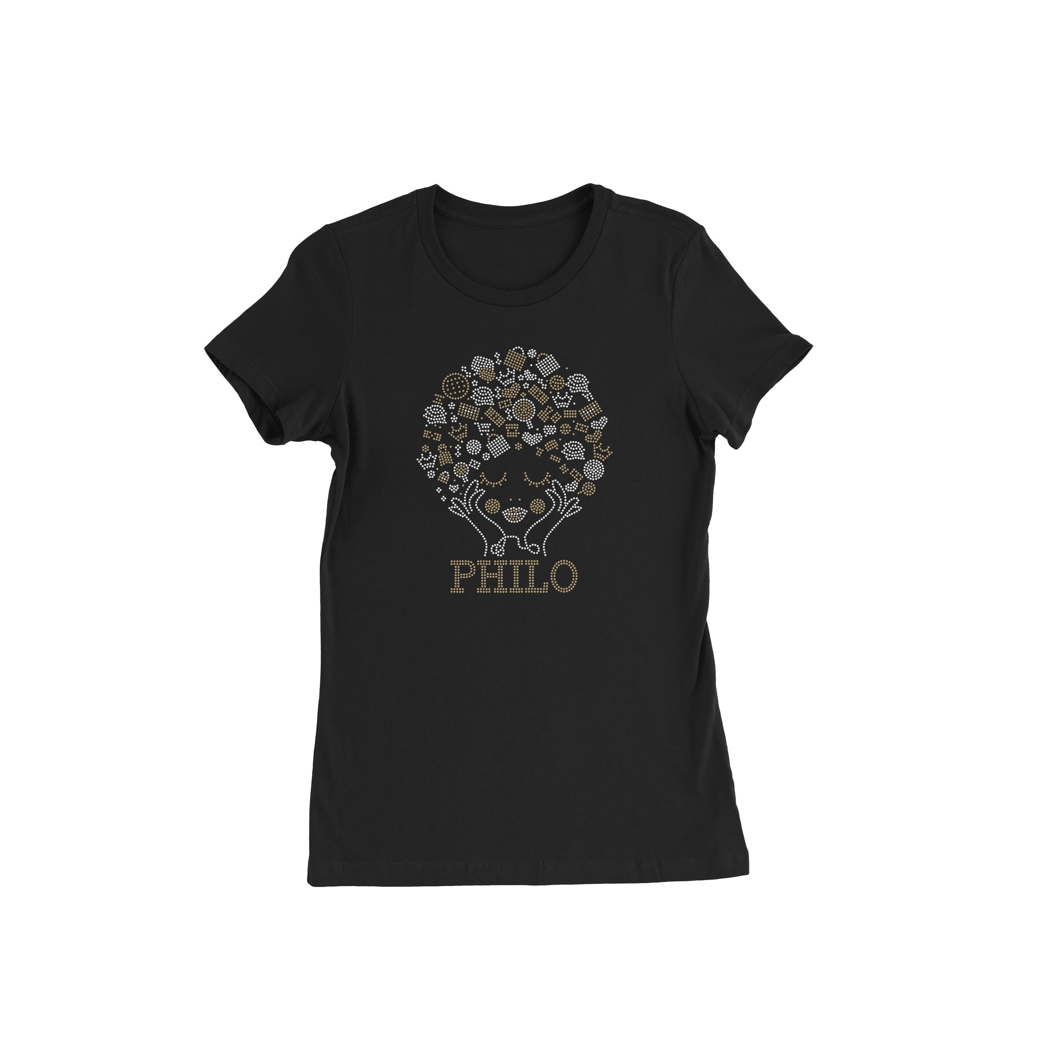 Black Philo Afro T - Shirt - Diva Starr Boutique