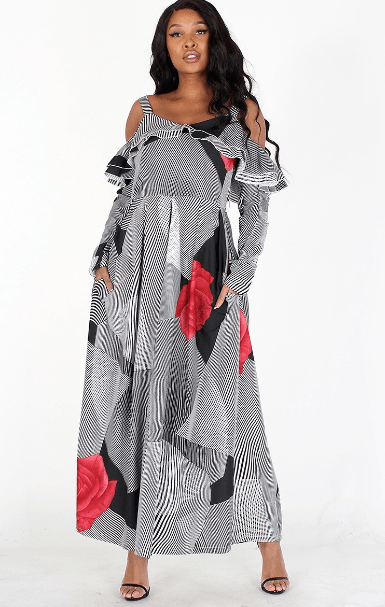 Black & Red Jumper - Diva Starr Boutique