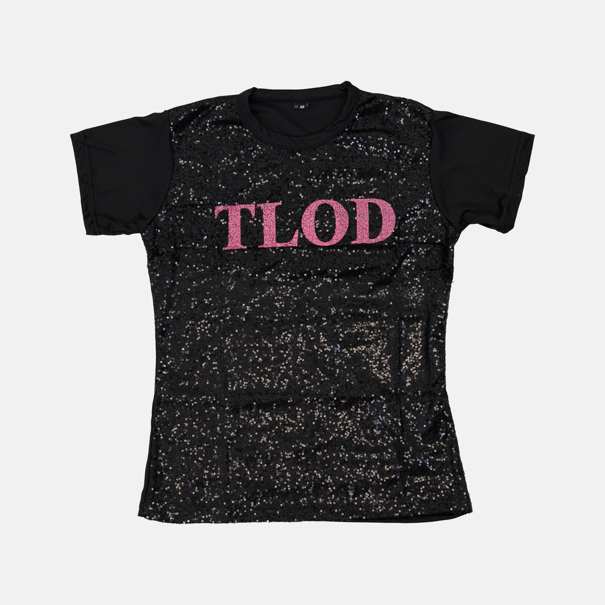 Black TLOD Sequin T - Shirt - Diva Starr Boutique