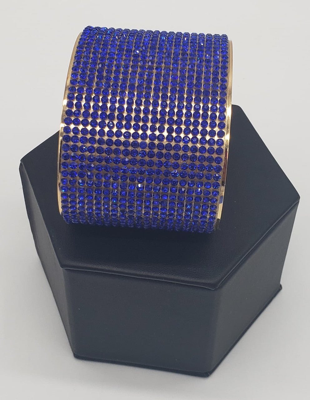 Blue Bling Bangle - Diva Starr Boutique