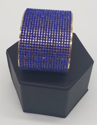 Blue Bling Bangle - Diva Starr Boutique