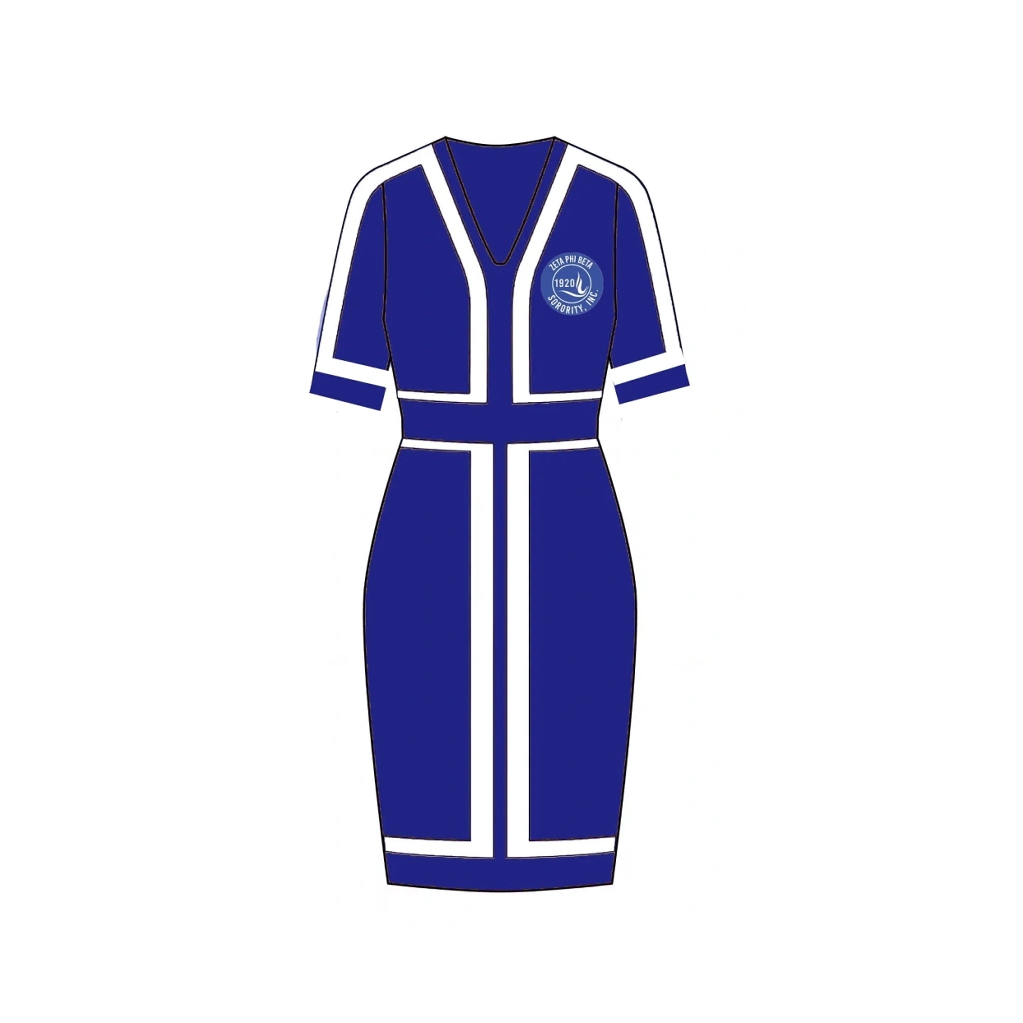 Blue Diva Dress Pre - Order - Diva Starr Boutique