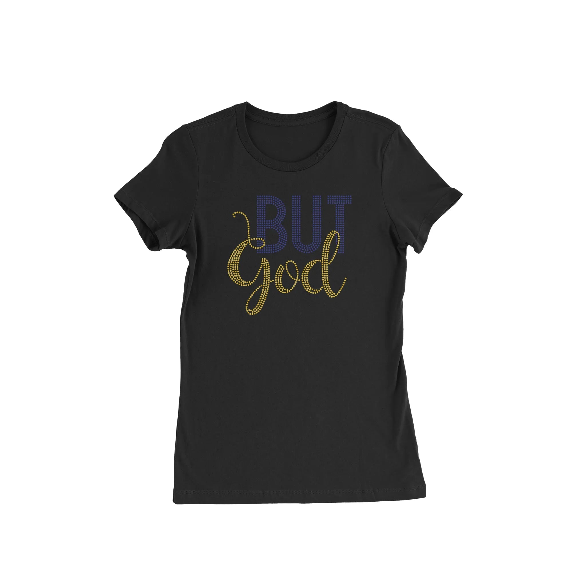 "But God" Blue & Gold T - Shirt - Diva Starr Boutique