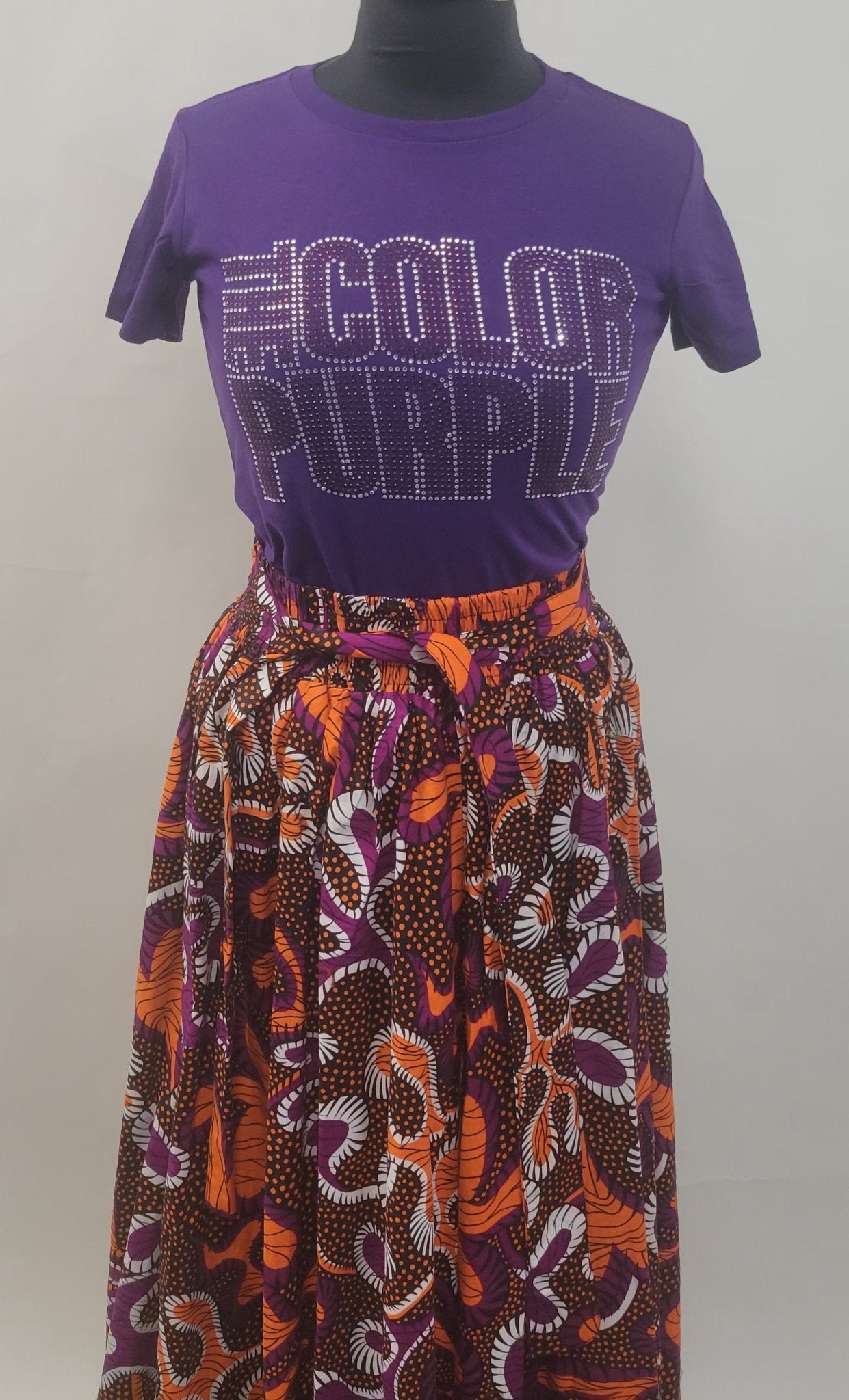 Color Purple Bling Tee Unisex - Diva Starr Boutique