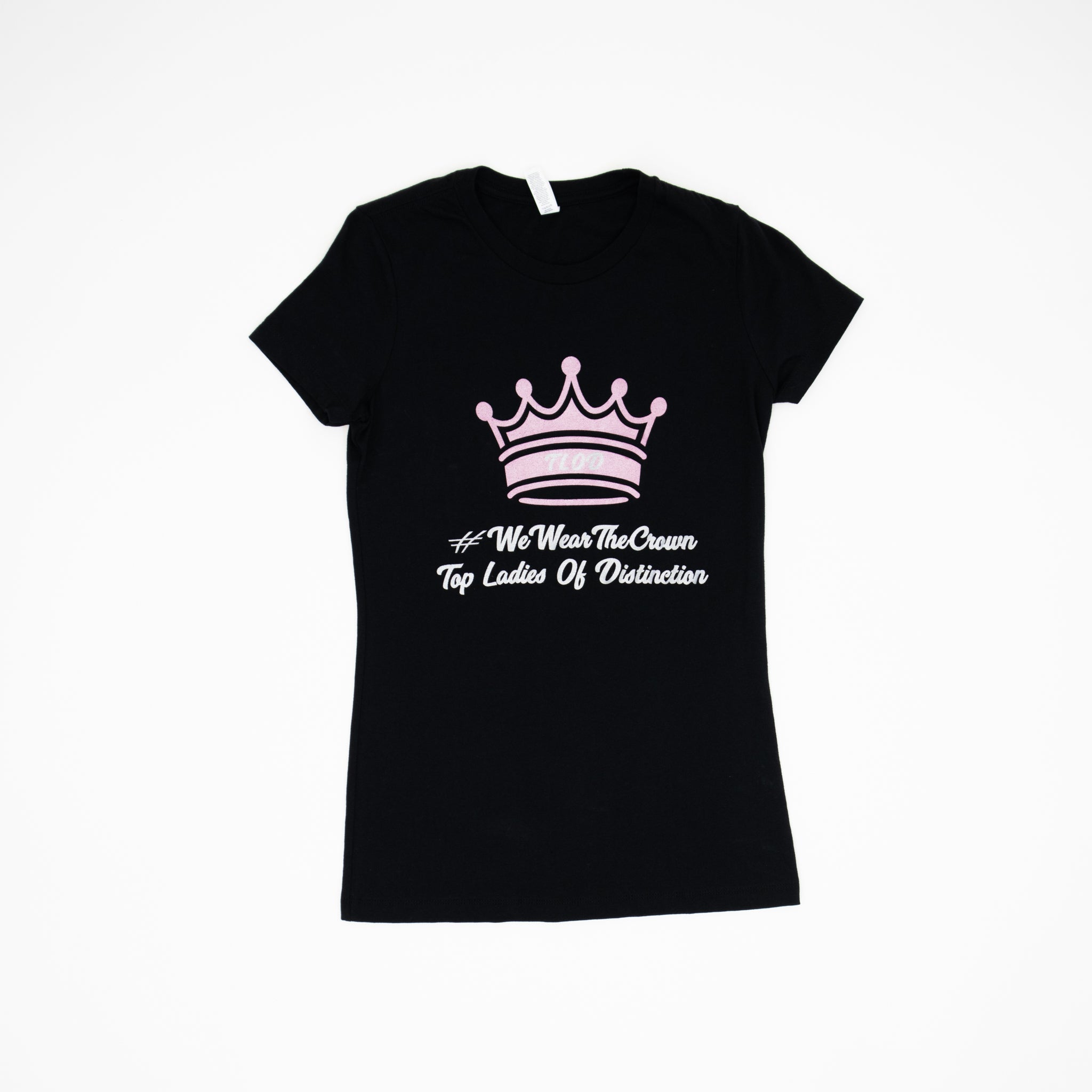 Crown #WeWearTheCrownTee Black - Diva Starr Boutique