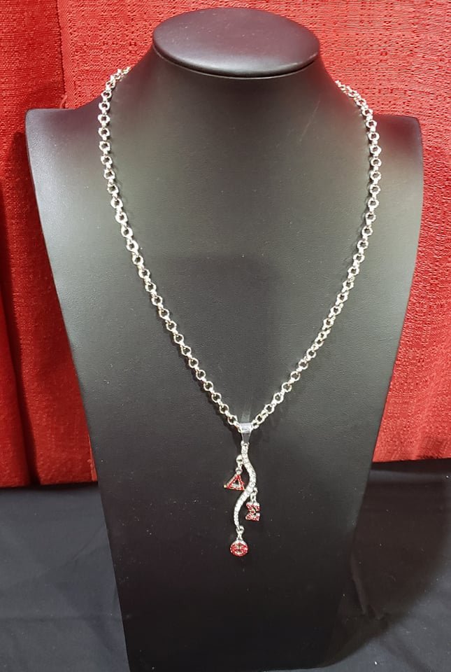 Delta Sigma Theta Elegant Necklace - Diva Starr Boutique