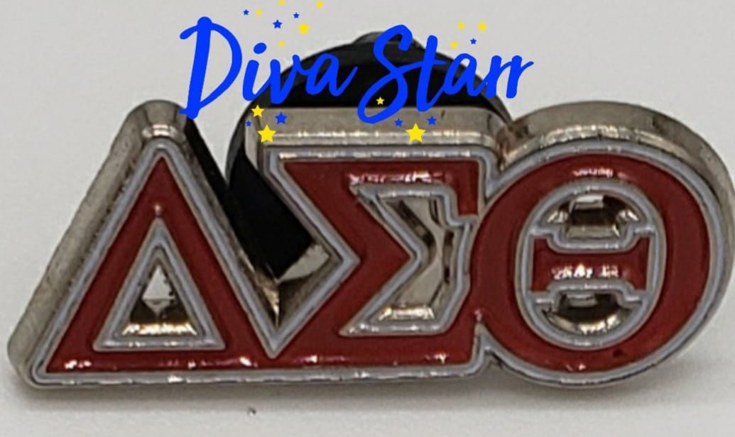 Delta Sigma Theta Metal Pin - Diva Starr Boutique