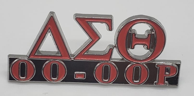 Delta Sigma Theta OO - OOP Pin - Diva Starr Boutique