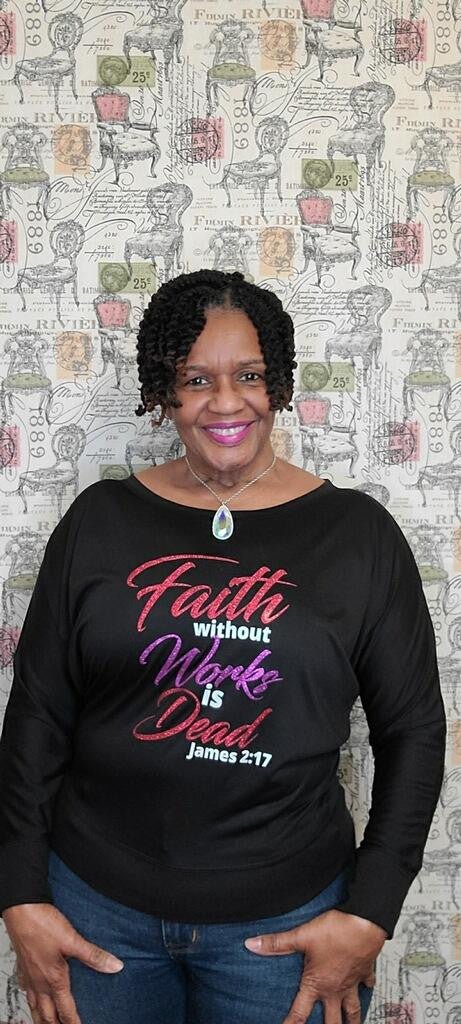 Faith Without Works IS Dead Off Shoulder Top - Diva Starr Boutique