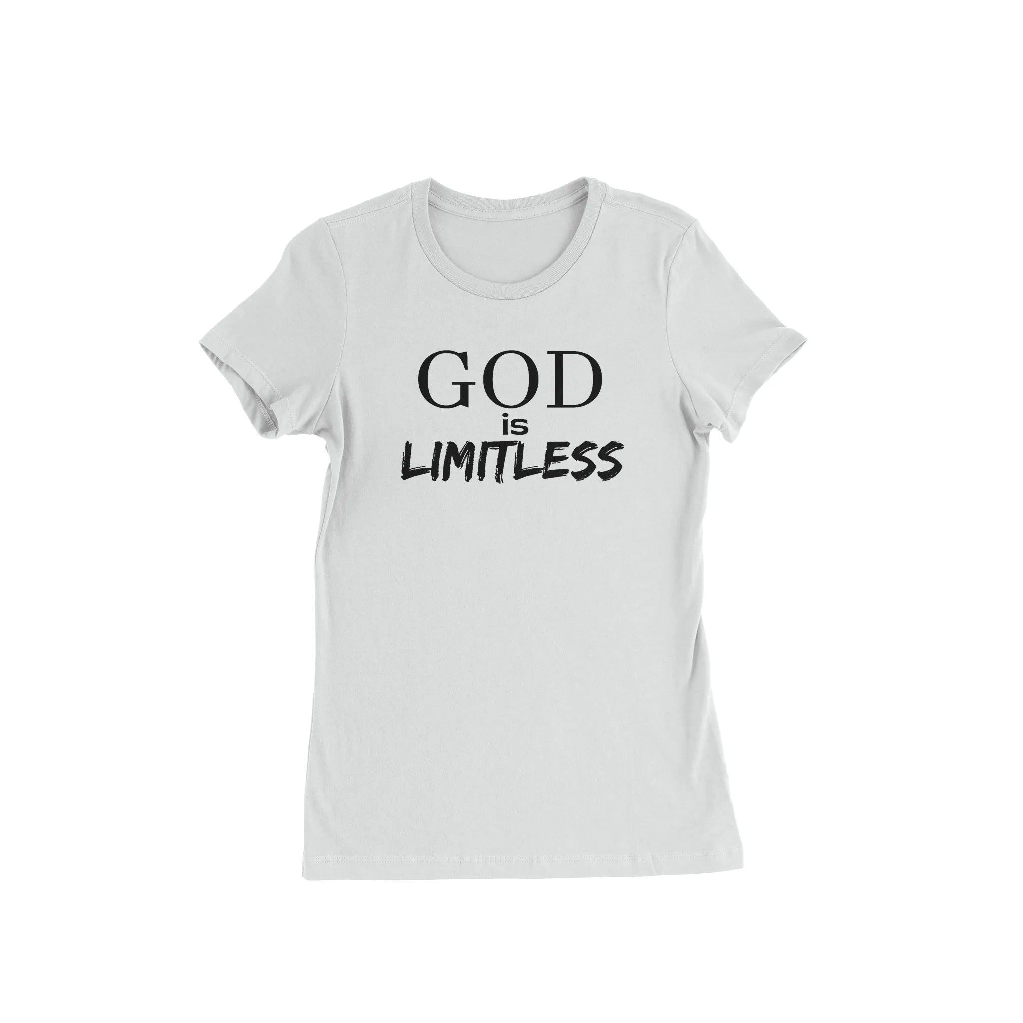 God Is Limitless White T - Shirt - Diva Starr Boutique