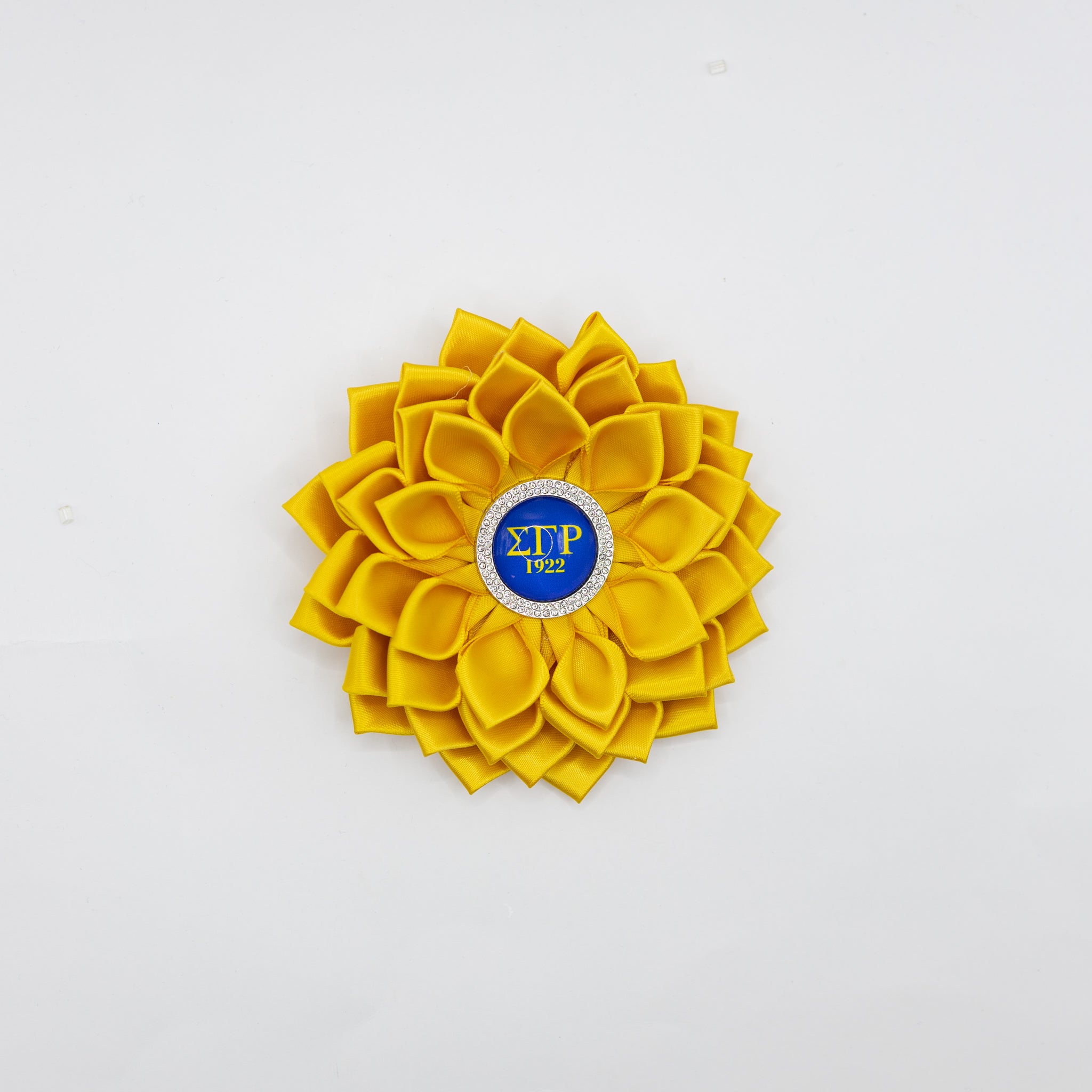 Gold Sigma Gamma Rho Flower Pin - Diva Starr Boutique