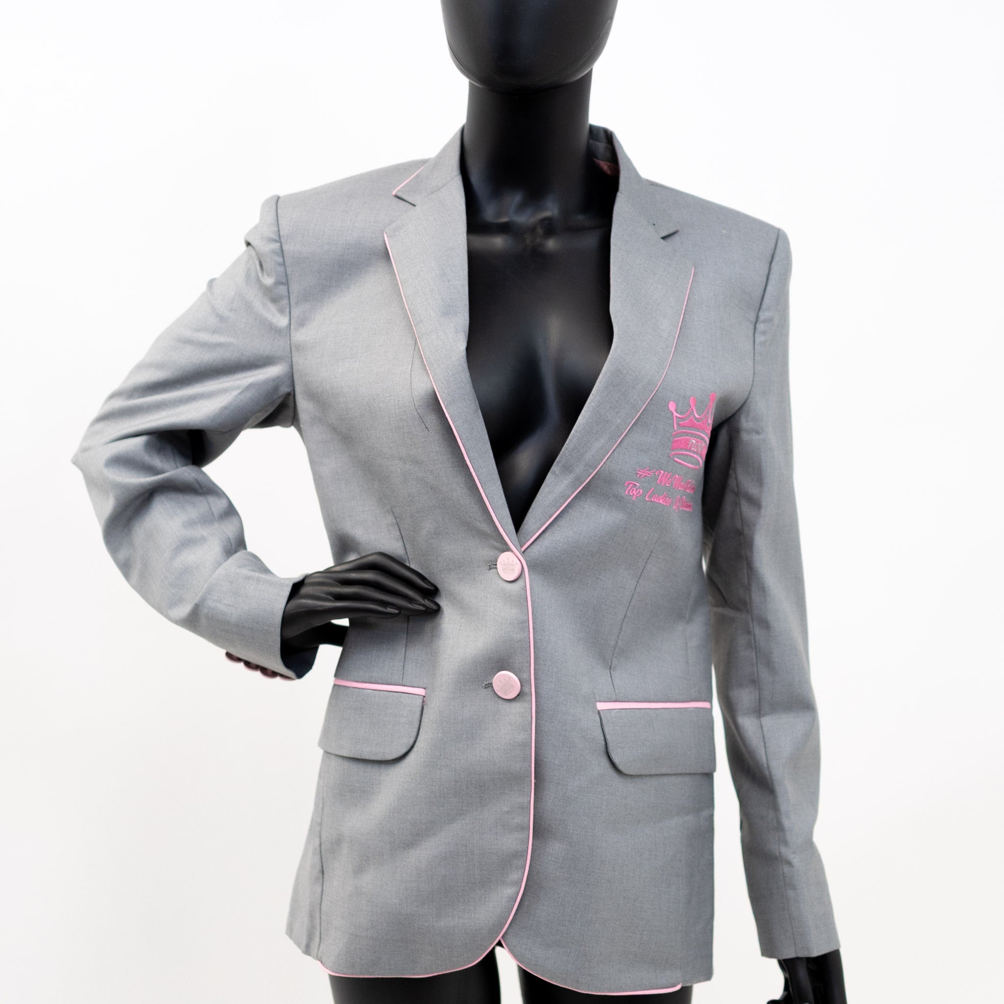 GRAY TLOD Custom Blazer Pre - Order (Ship November 15, 2025) - Diva Starr Boutique