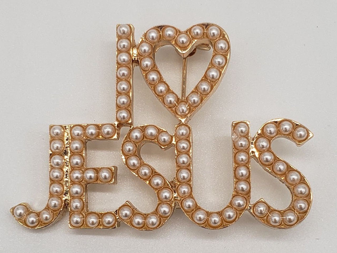 I Love Jesus Pin - Diva Starr Boutique