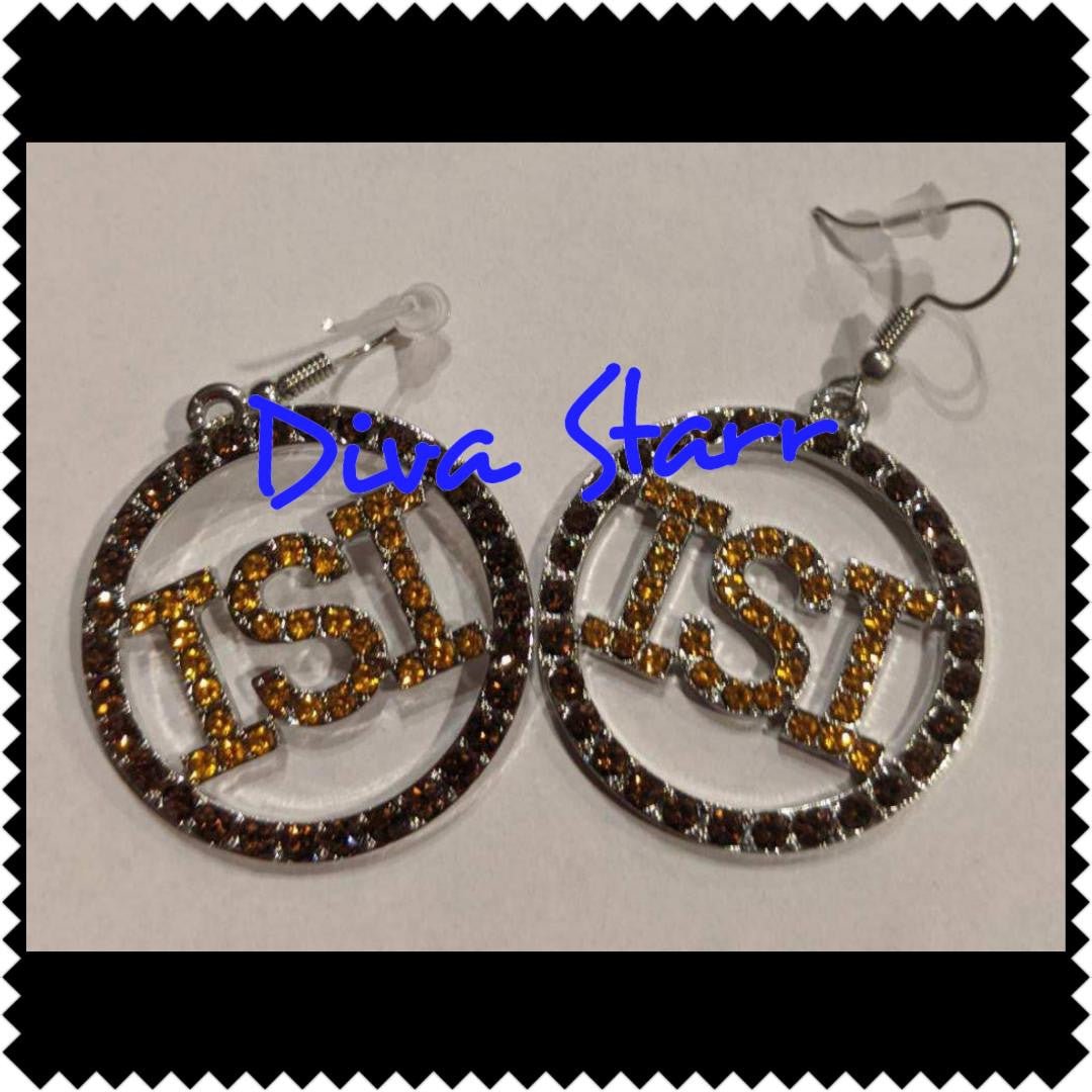 Iota Sweethearts Bling Earrings - Diva Starr Boutique