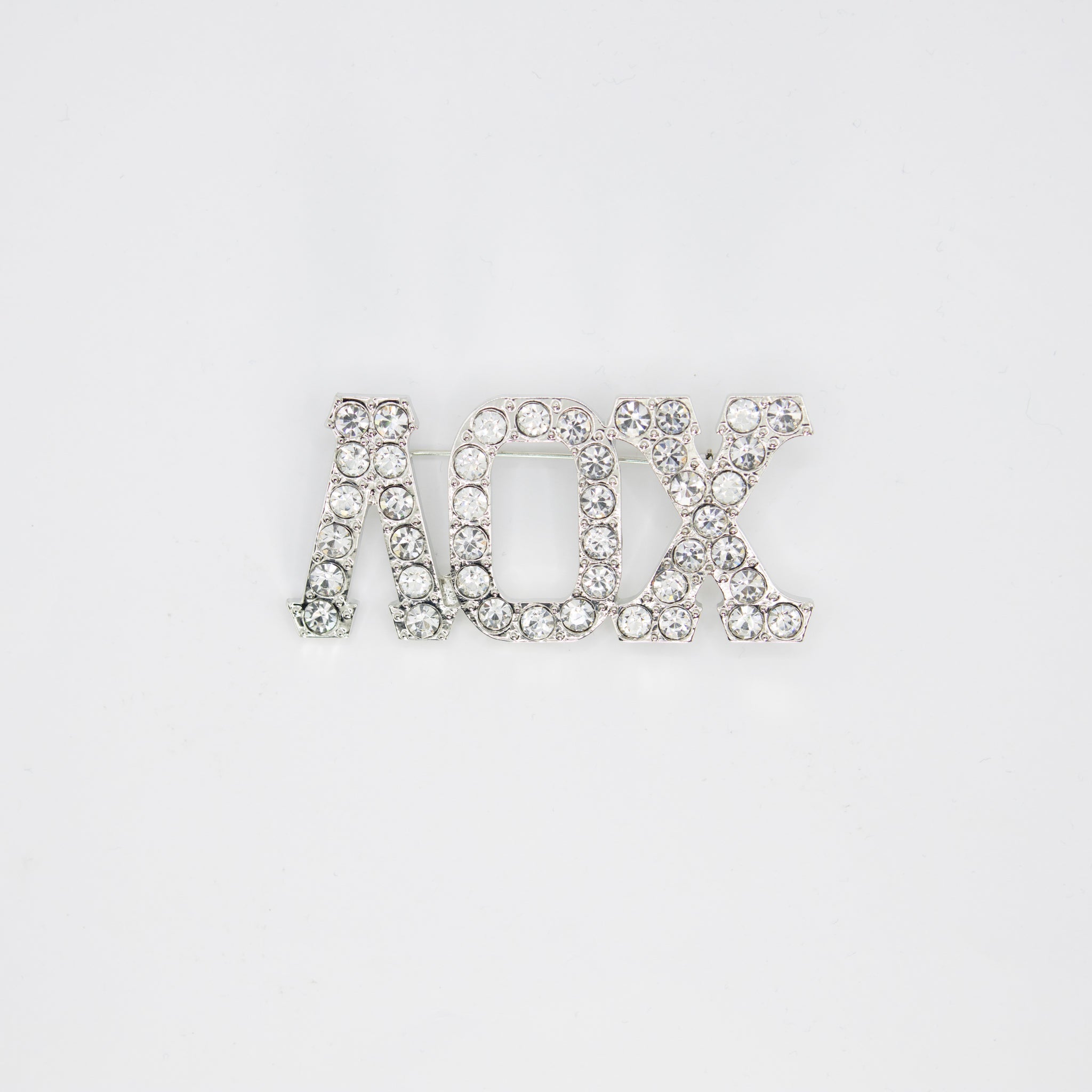 Lambda Omicron Chi Silver Bling Pin - Diva Starr Boutique