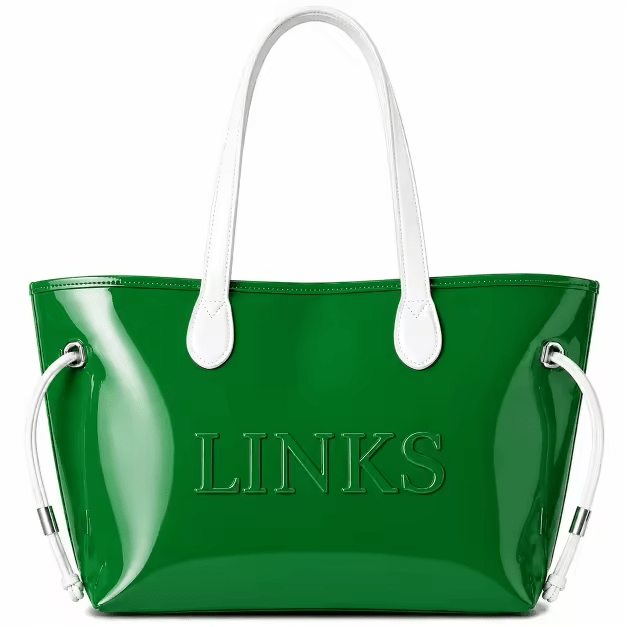 LINKS Patent Leather Handbag Pre-Order (Ships 8-30-26) - Diva Starr Boutique