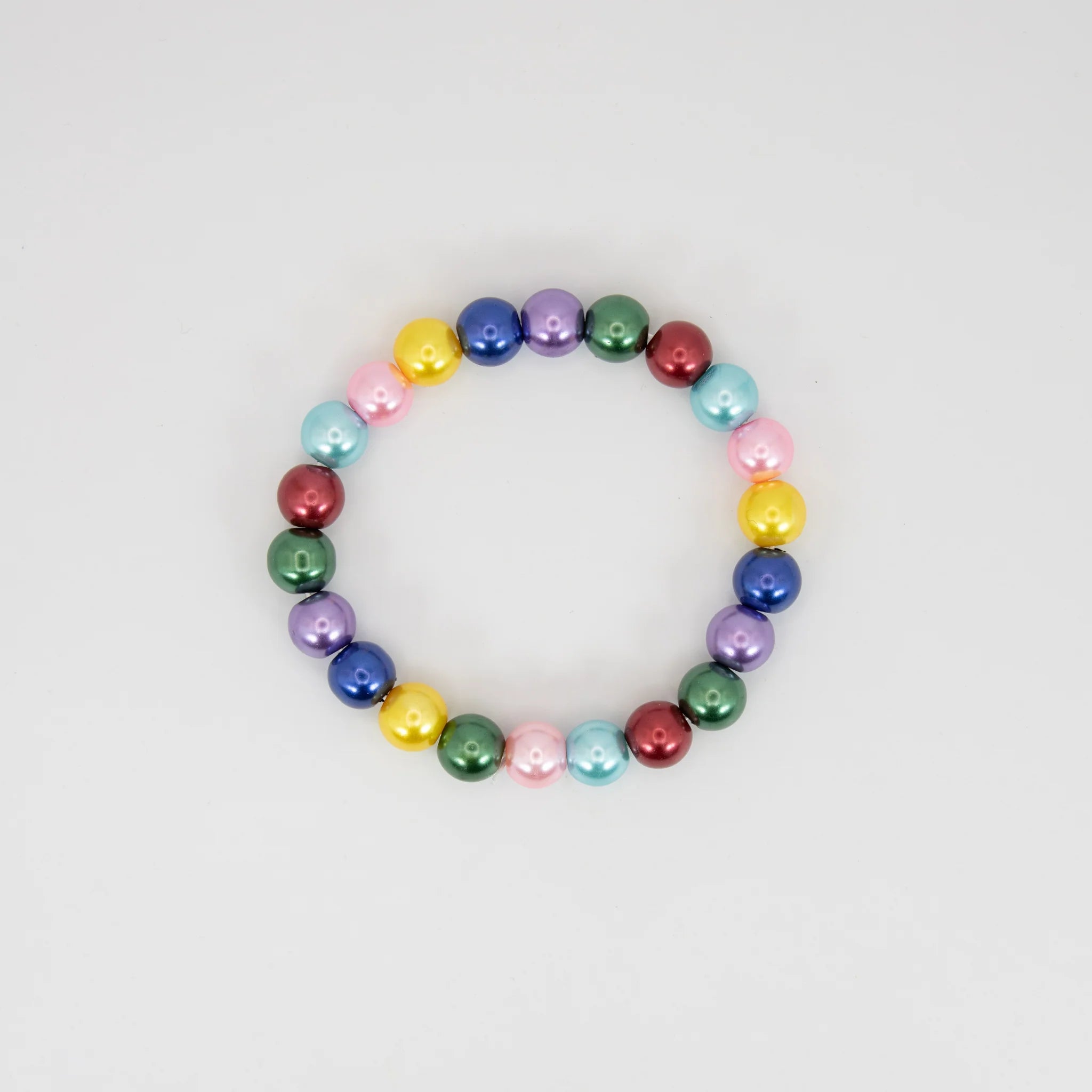 Multi Color Pearl Bracelet - Diva Starr Boutique