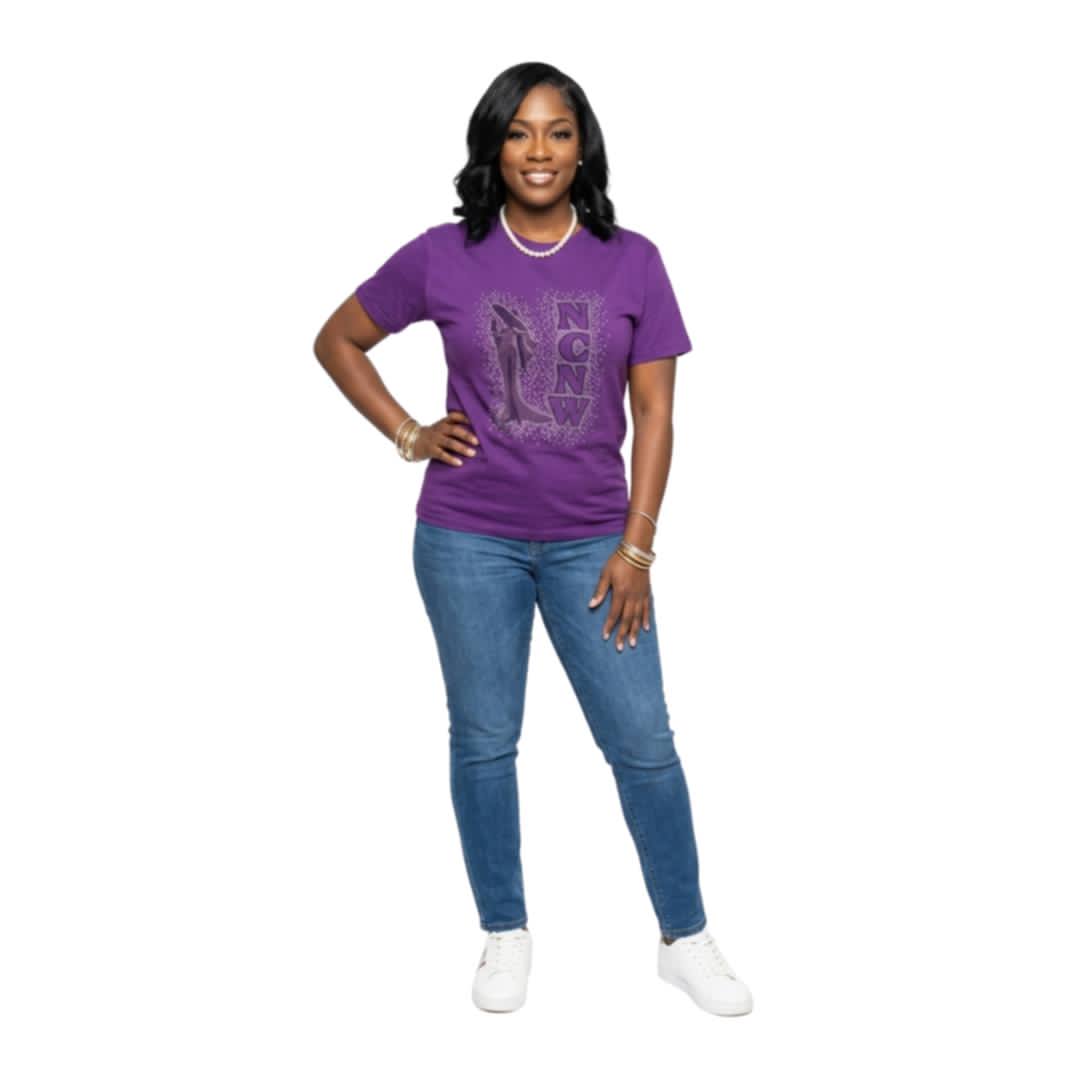 NCNW Lady Purple Tee Unisex - Diva Starr Boutique