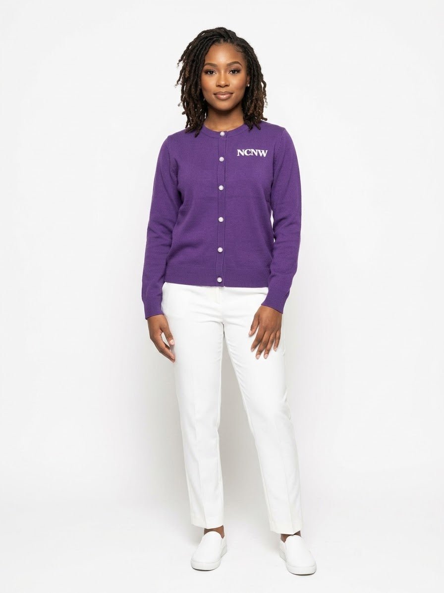 NCNW Letter Cardigan Pre-Order (Ships 11-15-26) - Diva Starr Boutique