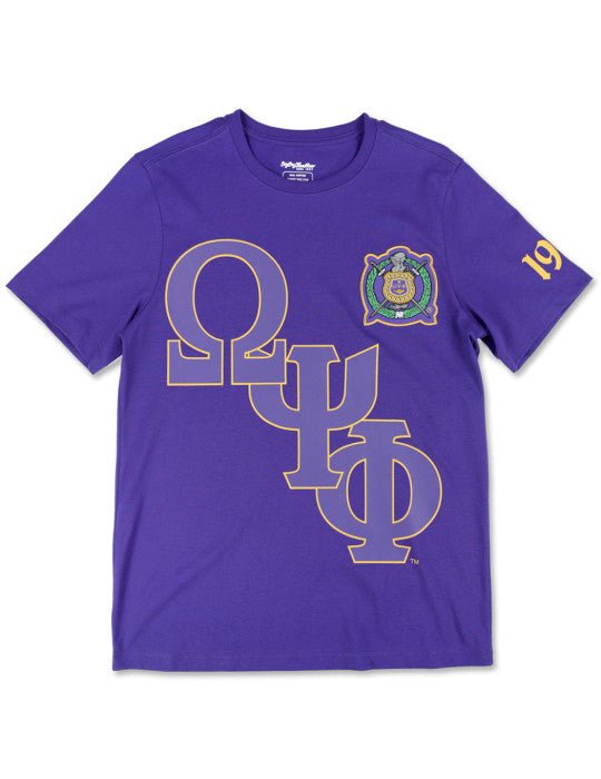 Omega Psi Phi Purple Tee - Diva Starr Boutique