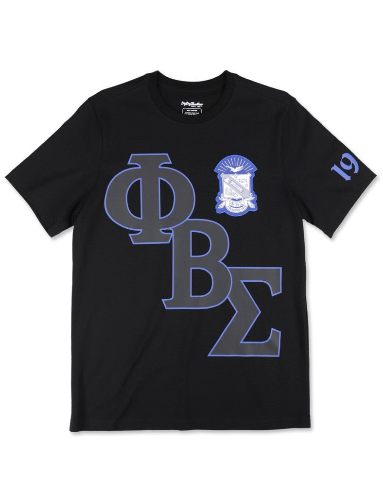 Phi Beta Sigma Graphic Tee Black - Diva Starr Boutique