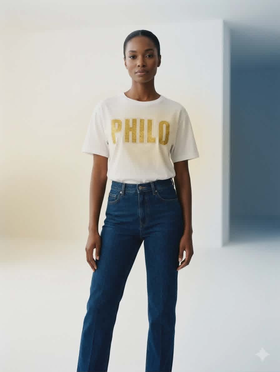 Philo Glitter & Bling Tee Unisex - Diva Starr Boutique