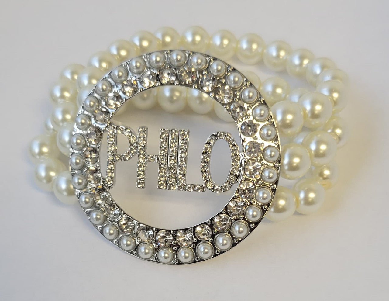 Philo Pearl & Bling Bracelet - Diva Starr Boutique