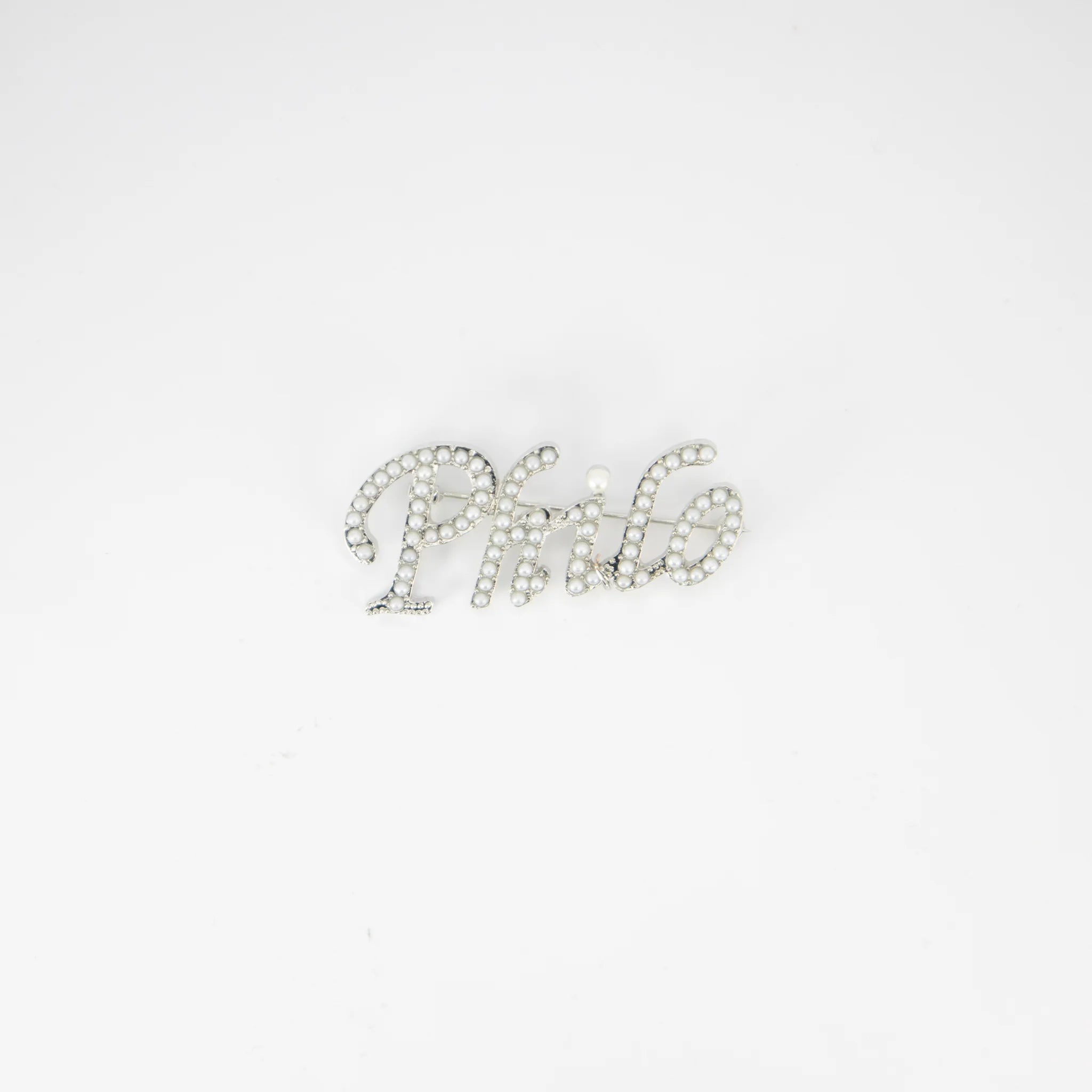 Philo Silver Pearl Pin - Diva Starr Boutique