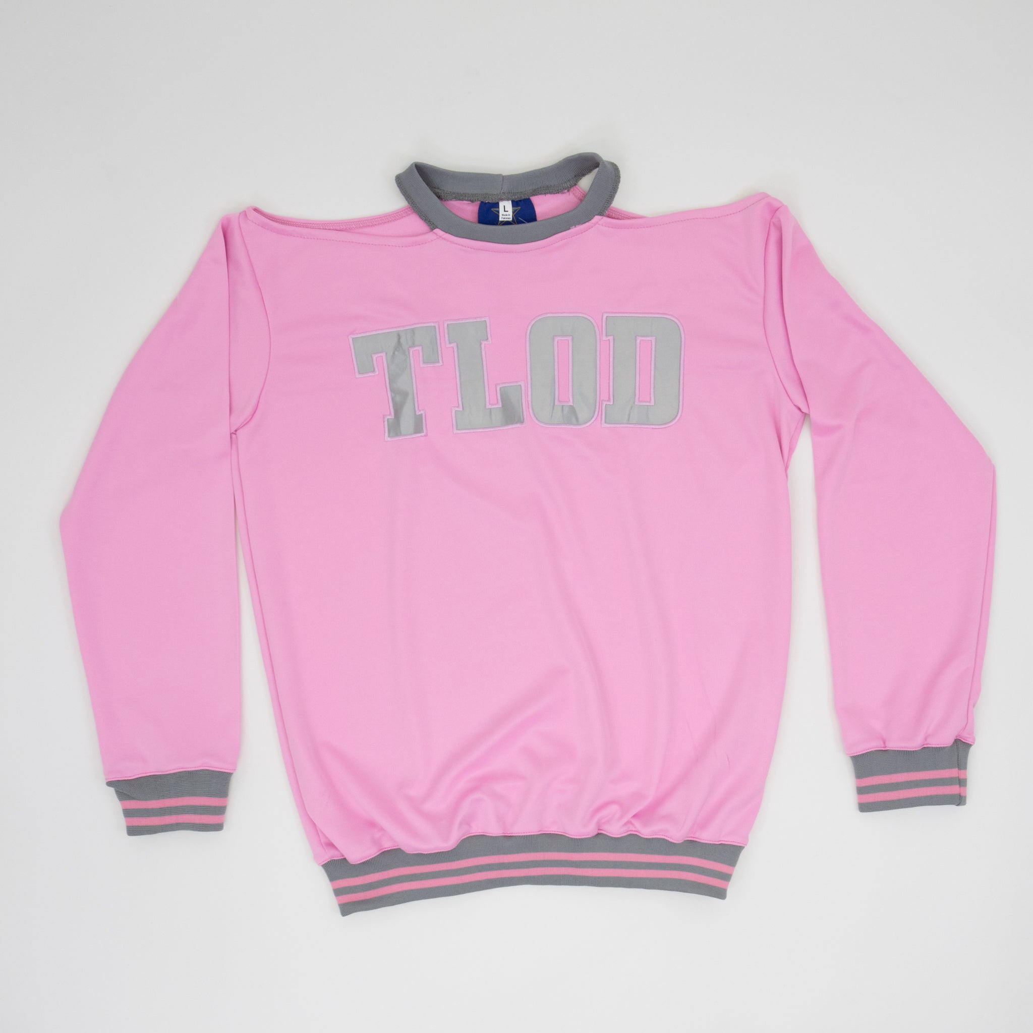 Pink TLOD Cold Shoulder Shirt - Diva Starr Boutique