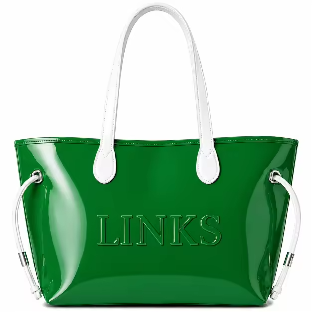 LINKS Patent Leather Handbag Pre-Order (Ships 8-30-26)