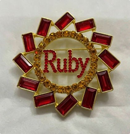 Ruby Pin