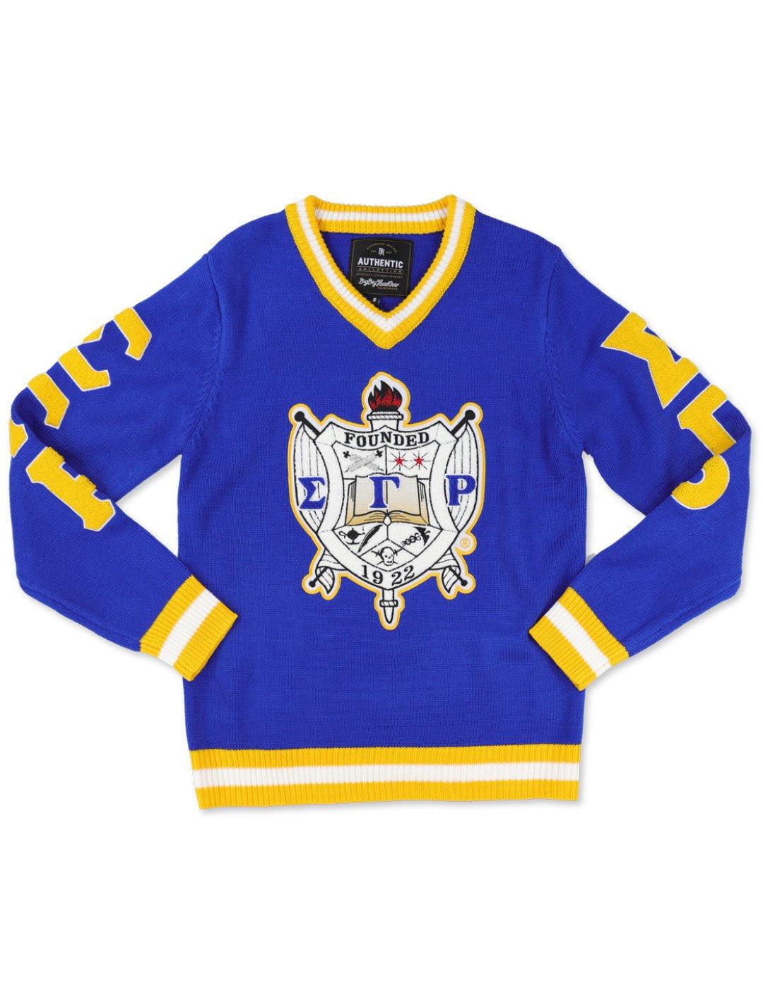 SGR Classic V - Neck Cardigan Blue - Diva Starr Boutique