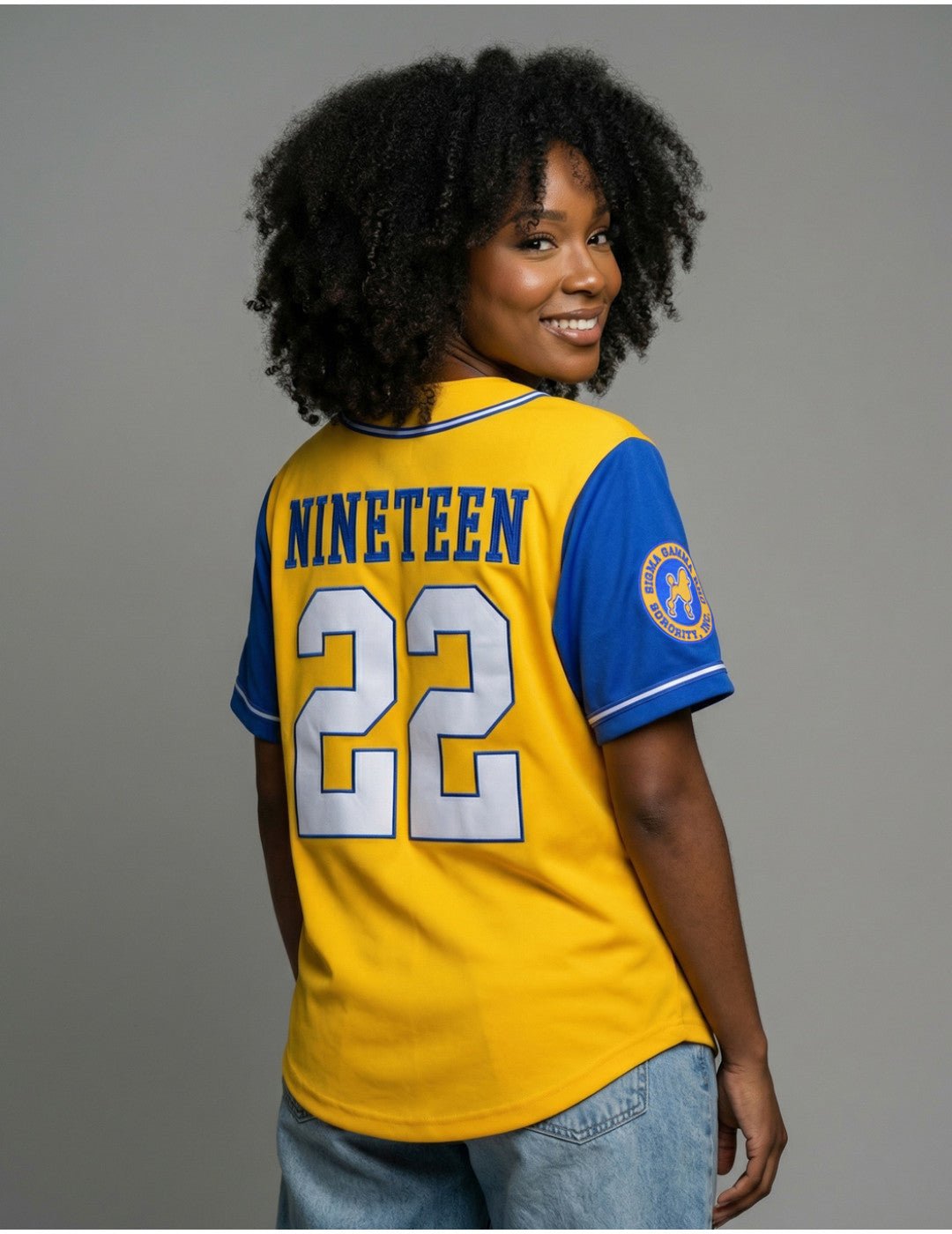 SGR Gold Baseball Jersey (Ships 4 - 13 - 26) - Diva Starr Boutique