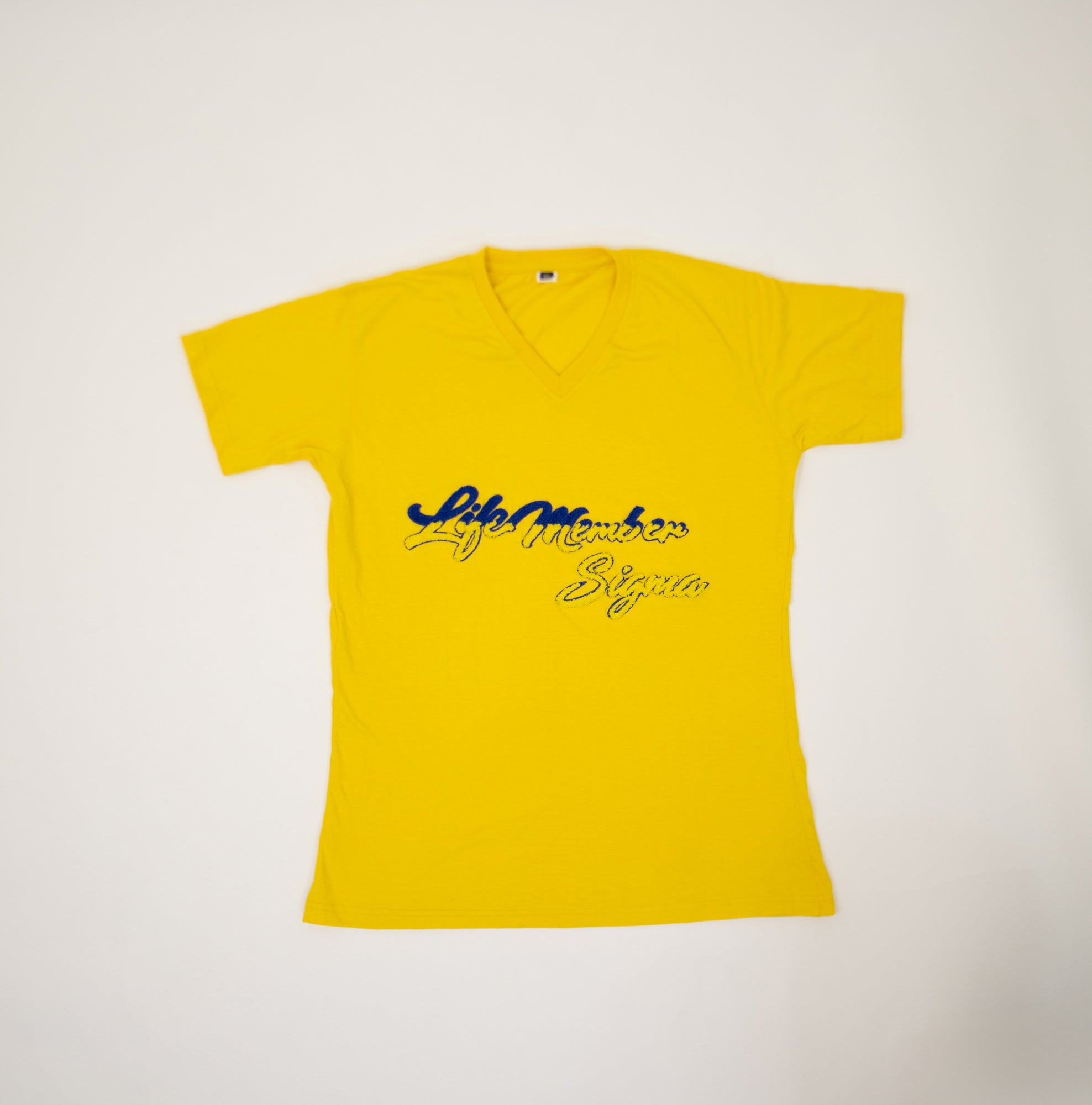 SGR Gold Life Member Chenille Letter Tee - Diva Starr Boutique