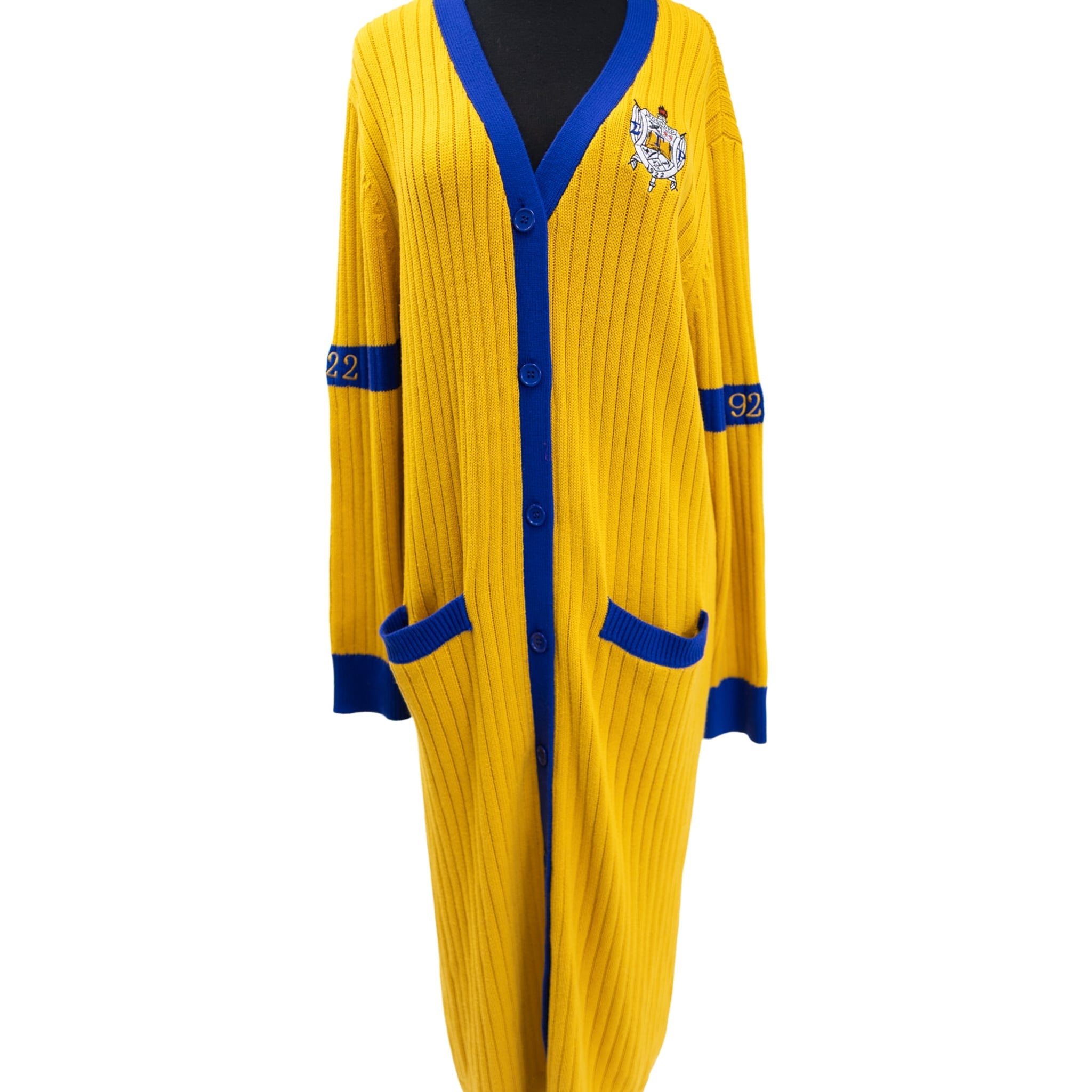 SGR Gold Long Cardigan Pre - Order (Ship July 10, 2025) (Copy) - Diva Starr Boutique