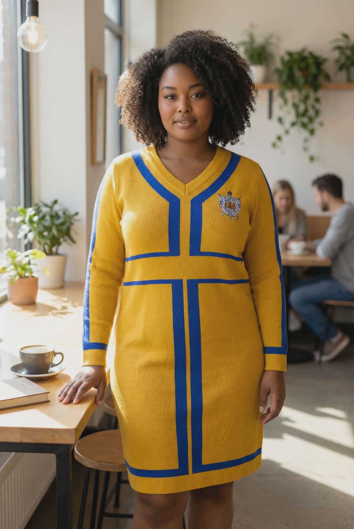 SGR Gold Zip Cardigan & Dress Combo Pre - Order (Ships April 28, 2026) - Diva Starr Boutique