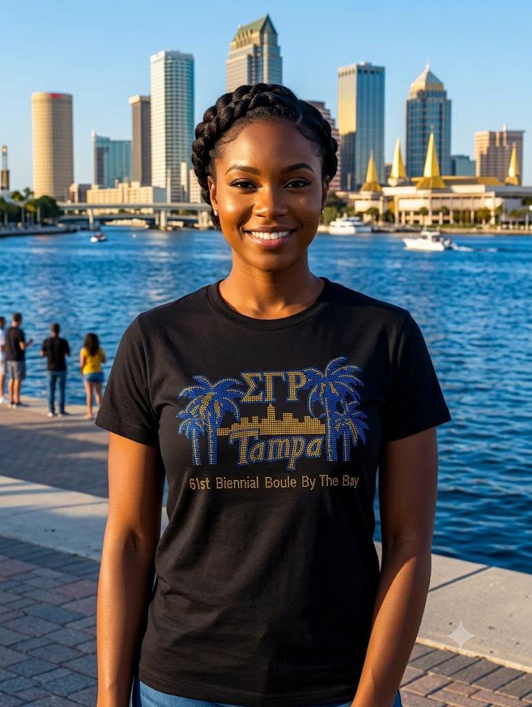 SGR Tampa Boule Tee Unisex Fitted Black (Ships July 13, 2026) - Diva Starr Boutique